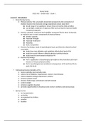 EXSC 410 Exam 1 Study Guide