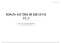 Roman History of Medicine