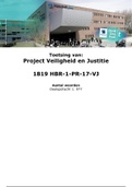Pleitnota veilgheid en justitie project