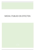 Media: publiek en effecten 2018-2019