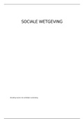 Samenvatting Sociale Wetgeving