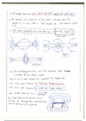 IB Physics HL Electromagnetic Induction Handwritten notes