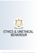 ieb Business Studies ETHICS AND UNETHICAL BEHAVIOUR NOTES