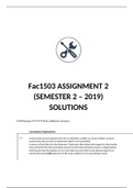 Fac1503 Assignment 2 - Semester 2 (2019)