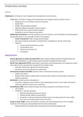 International Business SUMMARY (book and lecture notes)