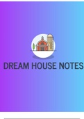 ieb DREAM HOUSE NOTES
