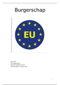 Burgerschap Europees Unie beleidsterreinen