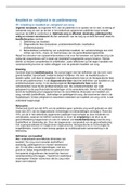 Samenvatting boek - Kwaliteit en veiligheid in de patiëntenzorg - Hoofdstuk 1 t/m 3, 5 en 6