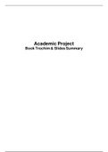 Academic Project Trochim Book Summary 