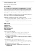 Begrippenlijst Public Management / NPM (uitgebreid!) - NL