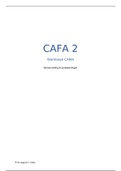 Samenvatting en aantekeningen cafa 2