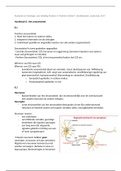 Anatomie en Fysiologie, hoofdstuk 8 Het Zenuwstelsel