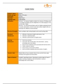 TEFL Academy - Assignment 4 - Writing a Syllabus based on student needs analysis