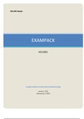 ADL2601 (Administrative Law) Exam Pack 