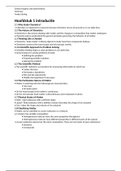 General organic and biochemistry chapters 1/3/4