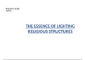 Lighting , Architecture and Religious structures