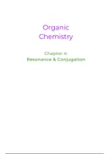 Organic Chemistry - Ch 4: Resonance & Conjugation