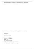 Masterscriptie Orthopedagogiek 