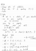 Math 113 Notes