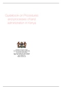Guidebook on Procedures and processes of land administration in Kenya 2022/2023 Contents TRODUCTION iii 0: ACCESSING LAND RIGHTS IN KENYA 1 1.2: Methods of Accessing Ownership to Land: 2 1.3: Acquisition of title through Inheritance/Succession 10 1.4: Acq