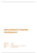 Logistieke processen en IT moduleopdracht (cijfer 7.0)