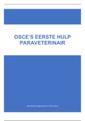OSCE'S eerste hulp paraveterinair