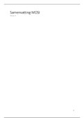 samenvattiing MOSI