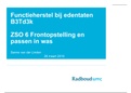 ZSO 6 Frontopstelling en passen in was 