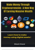 Make Money Through Cryptocurrencies - A New of Earning Massive Wealth