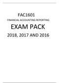 FAC1601 LATEST EXAM PACK