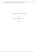 Southern New Hampshire University  > WCM 510 > 8-1 Assignment&colon; Negotiation Tactics And Strategies > 2019 Assignment help guide > 100&percnt; Graded&period;