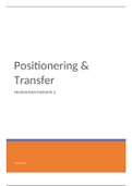 Praktijk Positionering & transfer