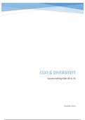 Samenvatting CGO en diversiteit blok 1B en 1C 