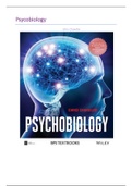 Samenvatting Biologische Psychologie - Boek, Horcolleges, Artikelen