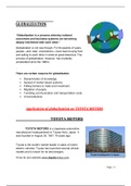 Globalization and its application on Toyota motors