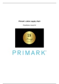 Primark's value/ supply chain