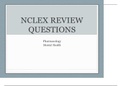 Florida Atlantic University > NUR 3145 -NCLEX REVIEW EXAM (2021/2022) - Pharmacology Mental Health. Attempt Score A+