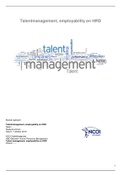 NCOI > Human Resource Management > Talentmanagement, employability en HRD (cijfer 7)