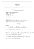 Practice Test for Midterm Single Variable Calculus 1 questions and full answer keys FALL 2019