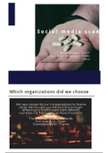 Infographic social media scan