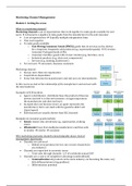 Marketing Channel Management - Lecture Slides + Notes (incl. weblectures & bonus assignment notes)