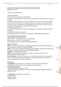 Samenvatting Anatomie en fysiologie, Martini. Globale samenvatting van Hoofdstuk 6 het beenderenstelsel