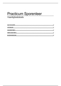 Practicum Sporenleer Vaardigheidstoets (PSP 1.1)