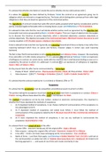Contract Notes - Offer and Acceptance, Consideration, Misrepresentation, Term and Exemption Clause, and Mistake
