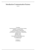 ICW eindtoets A first look at communication theory en alle hoorcolleges