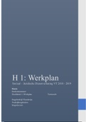 Hoofdstuk 1&colon; Werkplan &lpar;Stage&rpar;