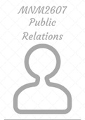 MNM2607 - Public Relations