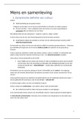 Interculturele competenties Samenvatting hoofdstuk 1 t/m 10