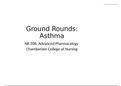 NR 508 > Ground Rounds week 6 - Case Study Presentation Guide, Graded A _ Chamberlain College of Nursing.