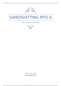 MTO-A - Uitgebreide samenvatting